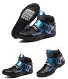 Men's Racing Shoes Unisex Motorcycle Boots Women Casual MartLion   