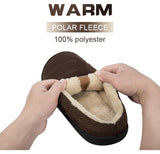 Home Soft Slippers Men's Winter Short Plush Slippers Non Slip Bedroom Fur Shoes Indoor Slippers Mart Lion   