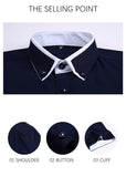 Summer Shirt Men's Short Sleeves Button Up Shirt Turn-down Collar Casual Clothing Mart Lion   