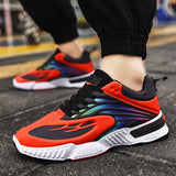 Autumn Men's Increase Platform Breathable Mesh Casual Sneakers Student Tennis Vulcanized Soft Running Sport Shoes Mart Lion   