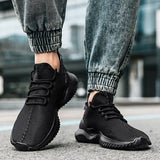 Men's Shoes Lightweight Sneakers Casual Walking Breathable Slip on Loafers Zapatillas Hombre Mart Lion   