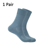 Sports Racing Cycling Socks Sport Breathable Road Bicycle Men's and Women Outdoor 9 color Mart Lion gray 36-39 