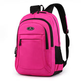Backpack Classical Oxford School Backpack For Men's Women Teenage Charging Travel Large Capacity Laptop Rucksack Mochilas Mart Lion Pink  