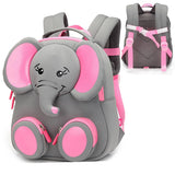 3D Elephant School Backpacks for Boys Girls Lovely Animals Designer Kids Bags Children Students Mochila Escolar MartLion   