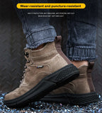 Winter Boots Men's Indestructible Shoes Puncture-Proof Safety Shoes Steel Toe Cap work Sneakers MartLion   