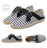 Fisherman Shoes Breathable Espadrilles Men's Casual Linen Summer Canvas Sneakers Mart Lion   