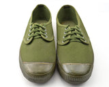 Men's Shoes Nostalgic Army Green Casual Farmer Training Liberation Mart Lion   