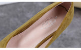 Spring Summer Shoes Women High Heels Ladies Wedges Party Retro Straw Pumps Wedge Heel 8cm MartLion   