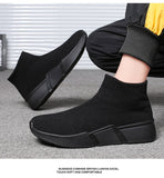 Cotton Shoes Winter Walking Knitting Casual Sneakers Non-slip Wear-resistant Soft Sole Snow Boots Mart Lion   