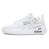 Running Men's Shoes Light Breathable Casual Non-slip Wear-resisting Height Increasing 3CM Sneakers Mart Lion White 6.5 