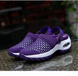 Lady Shoes Casual Increase Summer Sandals Non-slip Platform Girl Breathable Mesh Outdoor Walk Slippers Mart Lion   