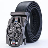 Time Is Running Windmill Men's Belt Transfer Belt Trend Young And Middle-Aged Jeans Belt MartLion   