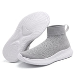 Women Platform Sneakers Casual Shoes Slip On Sock Trainers Plush Lightweight MartLion   