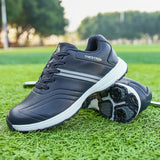 Men's Golf Shoes Spikes Golf Shoes Light Weight Walking Anti Slip Athletic Sneakers MartLion   