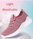 Autumn Women's Sports Shoes Platform Lace-up Casual Sneakers Tennis Lady Luxury Running MartLion   