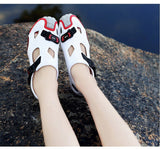 Men's Beach Sandals Outdoor Non-slip Water Shoes Summer Unisex Soft Light Hiking Slippers Sneakers Mart Lion   