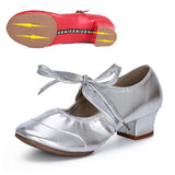 Ballet Dance Shoes for Woman Girls Ladies Latin Ballroom Modern Tango Jazz Salsa MartLion Silver 4 37(23.5cm) CHINA