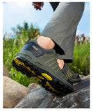 Winter Men Leather Casual Shoes Women Warm Fur Sneakers Lace Up Adult Footwear Plush Summer Walking Footwear Black Sole MartLion
