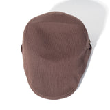 Cotton Adjustable Newsboy Caps Men's Woman Casual Beret Flat Ivy Cap Soft Solid Color Driving Cabbie Hat Unisex Black Gray Hats MartLion   
