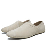 Casual Shoes Men's Designer Slip On Boat Penny Loafers Genuine Leather Moccasins MartLion   