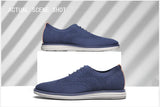 Knitted Mesh Casual Shoes Lightweight Smart Casual Shoes Office Work Footwear Men Shoes MartLion   