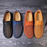 Men's Casual Shoes Summer Style Mesh Flats Loafer Creepers Casual High-End Very Mart Lion   