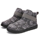 Winter Ankle Waterproof Lightweight Snow Boots Men's Plush Warm Shoes Botines Hombre MartLion   