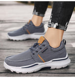 Men's Casual Shoes Canvas Breathable Loafers Outdoor Walking Classic Loafers Sneakers Mart Lion   