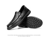 Genuine Leather Men's Loafers Office Work Shoes Casual Lazy Outdoor Footwear MartLion   
