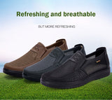 Men's Casual Shoes Summer Style Mesh Flats Loafers Leisure Breathable Outdoor Walking Footwear Mart Lion   