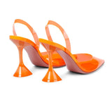 Transparent PVC Women Pumps Cup Heeled Summer Jelly Shoes Elegant High heels Party Prom MartLion   