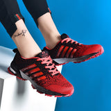  Men's Shoes Portable Breathable Running Sneakers Walking Jogging Casual Mart Lion - Mart Lion