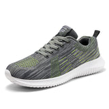 Summer Men's Casual Sneakers Running Sport Shoes Designer Tennis Lightweight Training Walking Mart Lion grey green 39 