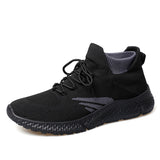 Men's Shoes Casual Lace-up Sneakers Tenis Outdoor Walking Footwear Zapatillas Hombre Mart Lion dark grey 39 
