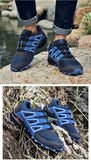 Men's Shoes Sneakers Breathable Outdoor Mesh Hiking Casual Light Sport Climbing Mart Lion   