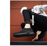 Running Shose Lightweight Casual Breathable Non-slip Wear-resisting Men's Sneaker Height Increasing Sport Mart Lion   