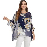 Women Blouses Style Batwing Casual Summer Blouse Shirt Woman MartLion   