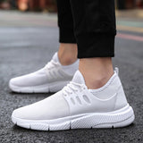 Summer Men's Casual Sport Shoes Mesh Running Sneakers Breathable Designer Tennis Training Jogging Walking Mart Lion   