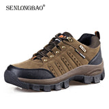 Sneakers Outdoor Men's Shoes Waterproof Hiking Casual Breathable Male Footwear Non-slip Mart Lion   