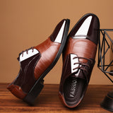 Men's Designer Shoes Formal Pointed Toe Dress Leather Oxford Formal Dress Footwear Mart Lion   