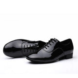 Men's Latin Dance Shoes Modern Ballroom Tango Dance Sneaker Jazz Back White clothing boy MartLion 2 5.5 