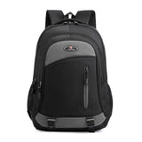 Backpack Classical Oxford School Backpack For Men's Women Teenage Charging Travel Large Capacity Laptop Rucksack Mochilas Mart Lion Grey  