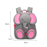 3D Elephant School Backpacks for Boys Girls Lovely Animals Designer Kids Bags Children Students Mochila Escolar MartLion 2  