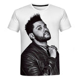The Weeknd 3D Print T Shirt Unisex Casual Short Sleeve Hip Hop Men's Women Streetwear Oversized