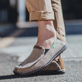 Summer Men's Canvas Shoes Espadrilles Breathable Casual Loafers Ultralight Lazy MartLion   