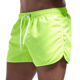 Men's sport running beach Short board pants swim trunk pants Quick-drying movement surfing shorts GYM Swimwear Mart Lion light green M 