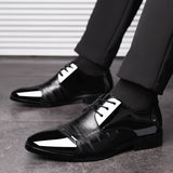 Men's Designer Shoes Formal Pointed Toe Dress Leather Oxford Formal Dress Footwear Mart Lion   