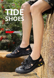 Men's Sandals Summer Soft Shoes Outdoor Handmade Casual Beach Wading Sneakers