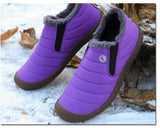 Winter Shoes Men's House Slippers Soft Home Slippers Cotton Couple Warm Fur Plush Snow