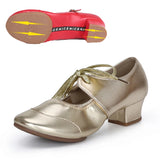 Ballet Dance Shoes for Woman Girls Ladies Latin Ballroom Modern Tango Jazz Salsa MartLion Gold 4 37(23.5cm) CHINA